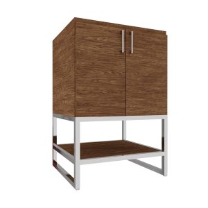 Genesis - 24" 2-Door Vanity with Open Shelf