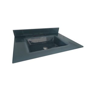 Murano 31" Gray Glass Sink Top