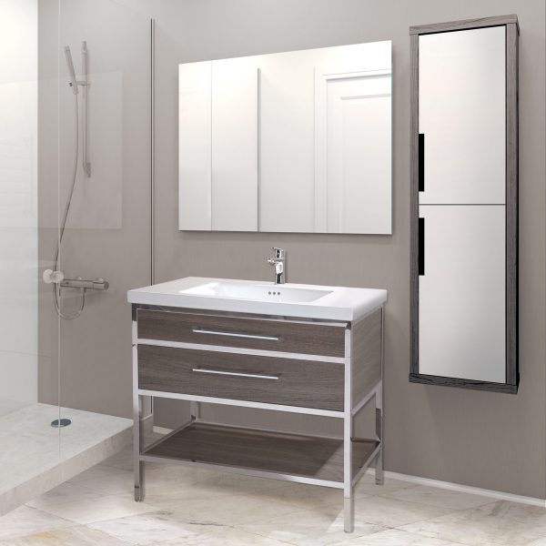 Manhattan Vanity with AFINA Mirrors