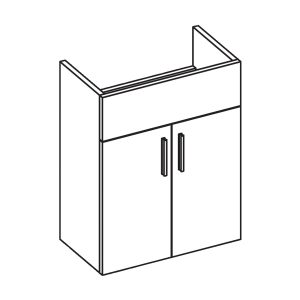 Daytona 2-Door (15"-20") vanities