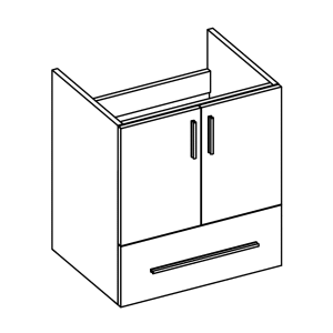 22" x 15.1" Vanity for NEW MILANO 24