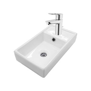 DOLL HOUSE 9" DEEP Sink Top (DH9W1) with side faucet drill