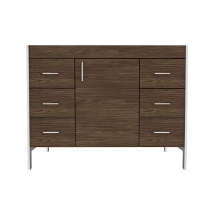 Jupiter 42" - 1 Door, 6 Drawers American Walnut