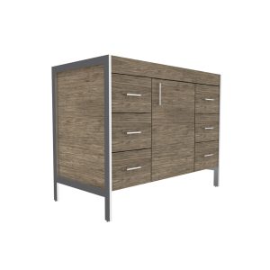 Jupiter 42" - 1 Door, 6 Drawers Santorini