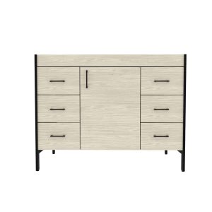 Jupiter 42" - 1 Door, 6 Drawers Silverado