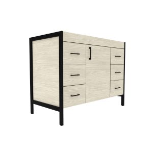 Jupiter 42" - 1 Door, 6 Drawers Silverado