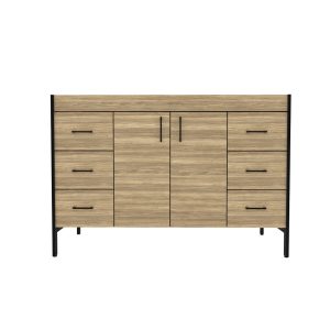 Jupiter 48" - 2 Door, 6 Drawers Oregon Ash