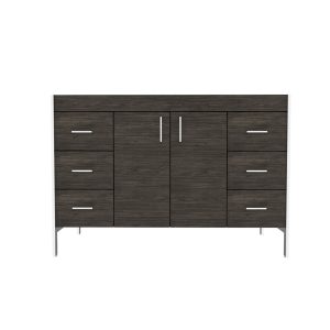 Jupiter 48" - 2 Door, 6 Drawers Tuxedo Grey