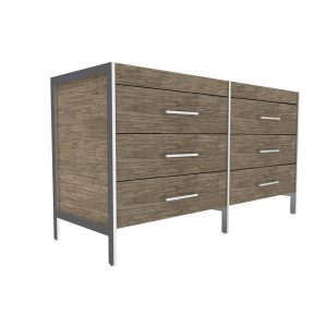 Jupiter 60" 6-drawer - Santorini