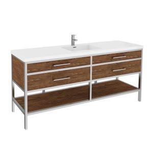 Manhattan 72" Single Bowl - American Walnut