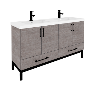 60" 4-Door, 2-Drawer Vanities
